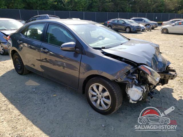 2T1BURHE1FC415182 2015 TOYOTA COROLLA photo no. 4
