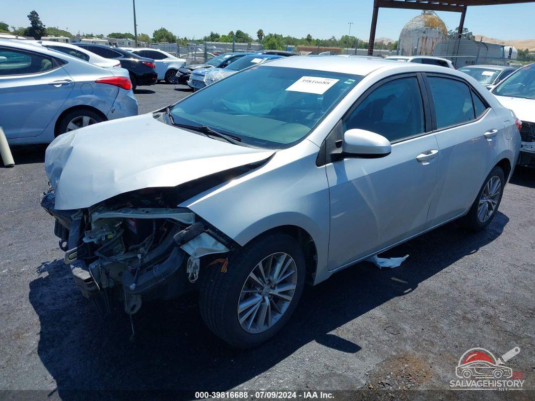 5YFBURHE3FP189808 2015 TOYOTA COROLLA photo no. 2