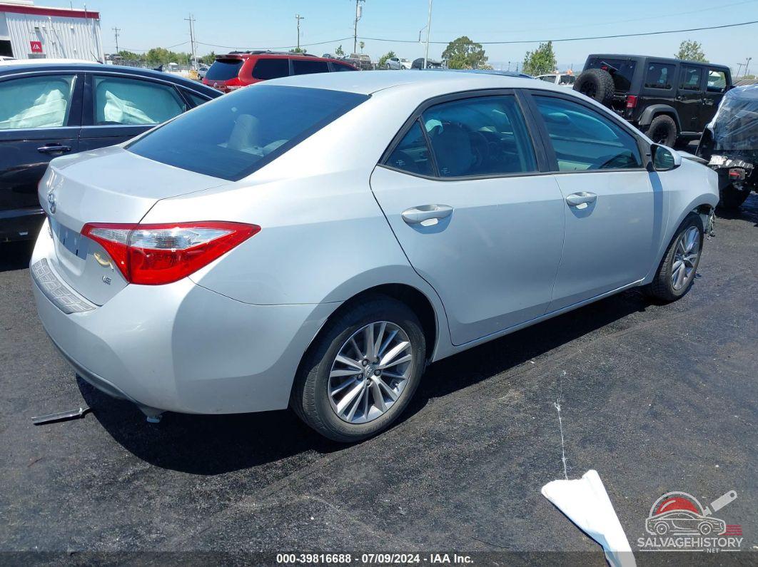 5YFBURHE3FP189808 2015 TOYOTA COROLLA photo no. 4