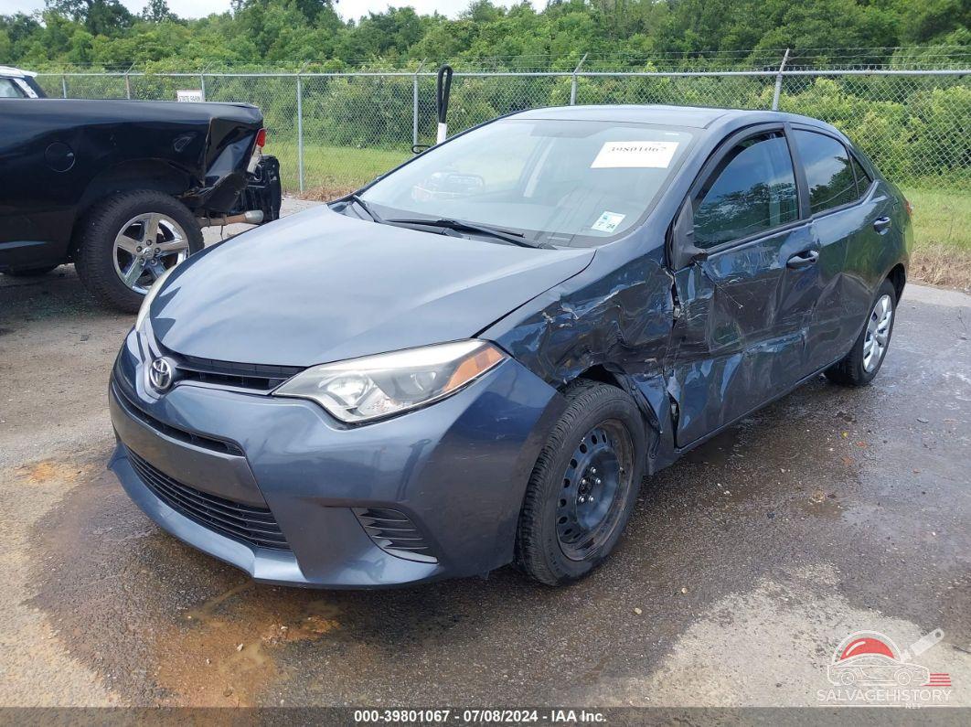 5YFBURHE5FP359344 2015 TOYOTA COROLLA photo no. 2