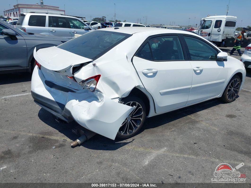 5YFBURHE3GP377794 2016 TOYOTA COROLLA photo no. 4