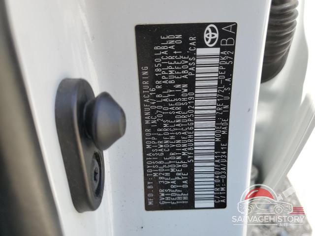 5YFBURHE6GP502190 2016 TOYOTA COROLLA photo no. 13