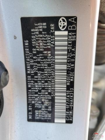 5YFBURHE5HP717707 2017 TOYOTA COROLLA photo no. 12