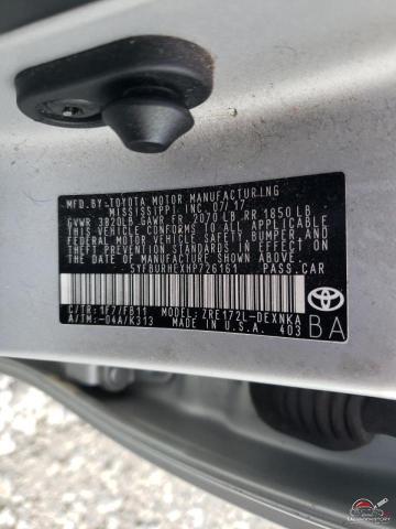 5YFBURHEXHP726161 2017 TOYOTA COROLLA photo no. 12