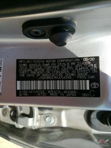 JTDP4MCE9MJ054348 2021 TOYOTA COROLLA photo no. 13