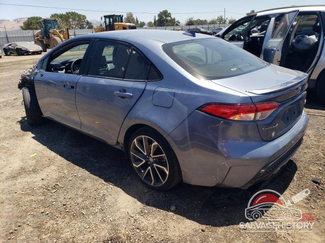 JTDS4MCEXMJ077258 2021 TOYOTA COROLLA photo no. 2