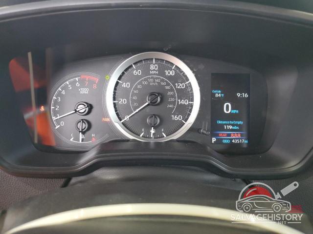 5YFEPMAE1NP342699 2022 TOYOTA COROLLA photo no. 9