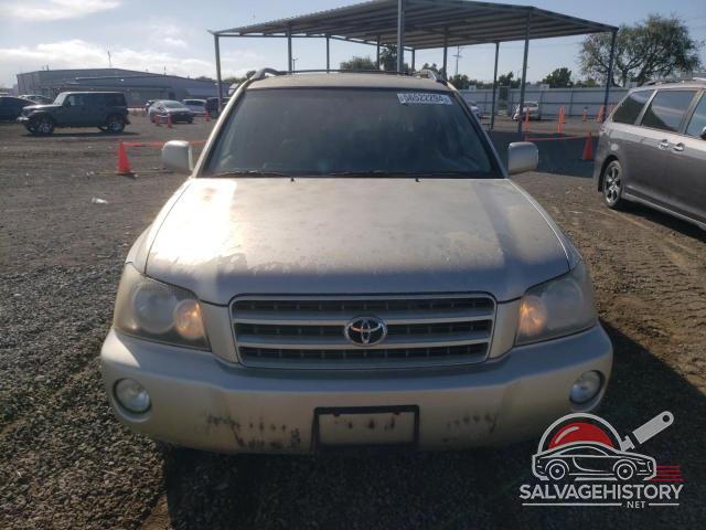 JTEGF21AX10021340 2001 TOYOTA HIGHLANDER photo no. 5