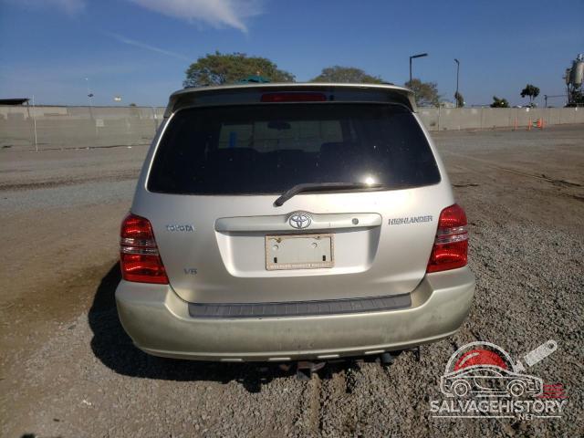 JTEGF21AX10021340 2001 TOYOTA HIGHLANDER photo no. 6