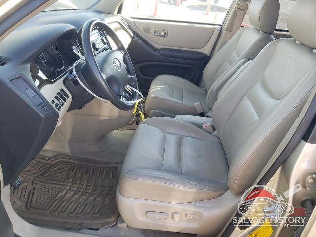 JTEGF21AX10021340 2001 TOYOTA HIGHLANDER photo no. 7