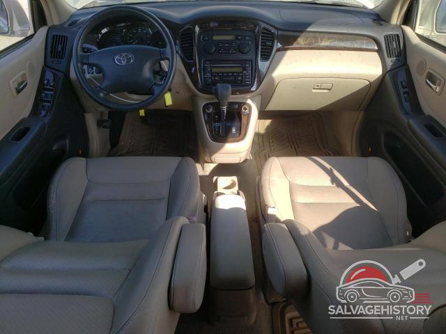 JTEGF21AX10021340 2001 TOYOTA HIGHLANDER photo no. 8