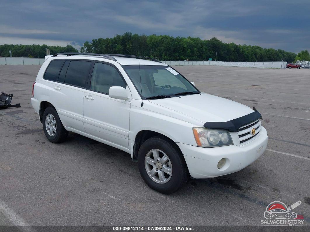 JTEHF21A810004525 2001 TOYOTA HIGHLANDER photo no. 21