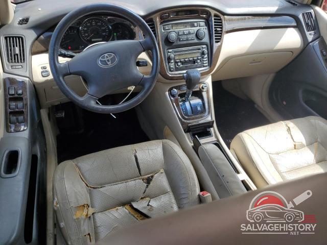 JTEGF21A020041470 2002 TOYOTA HIGHLANDER photo no. 8
