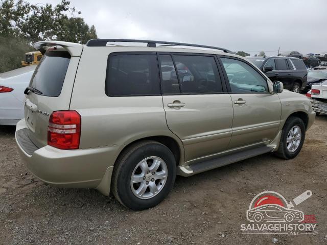 JTEGF21A320070008 2002 TOYOTA HIGHLANDER photo no. 3