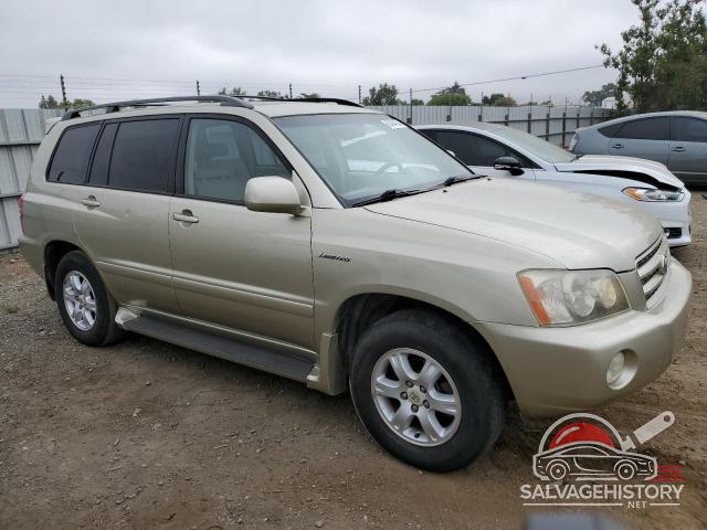 JTEGF21A320070008 2002 TOYOTA HIGHLANDER photo no. 4
