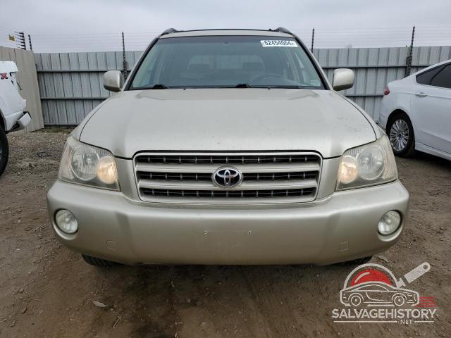 JTEGF21A320070008 2002 TOYOTA HIGHLANDER photo no. 5