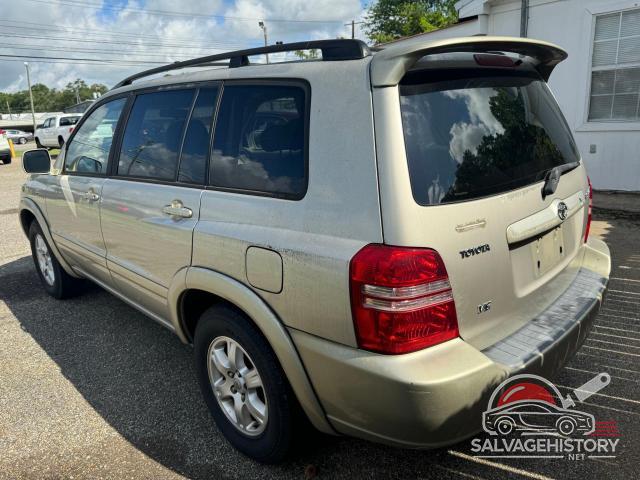 JTEGF21A620058158 2002 TOYOTA HIGHLANDER photo no. 3