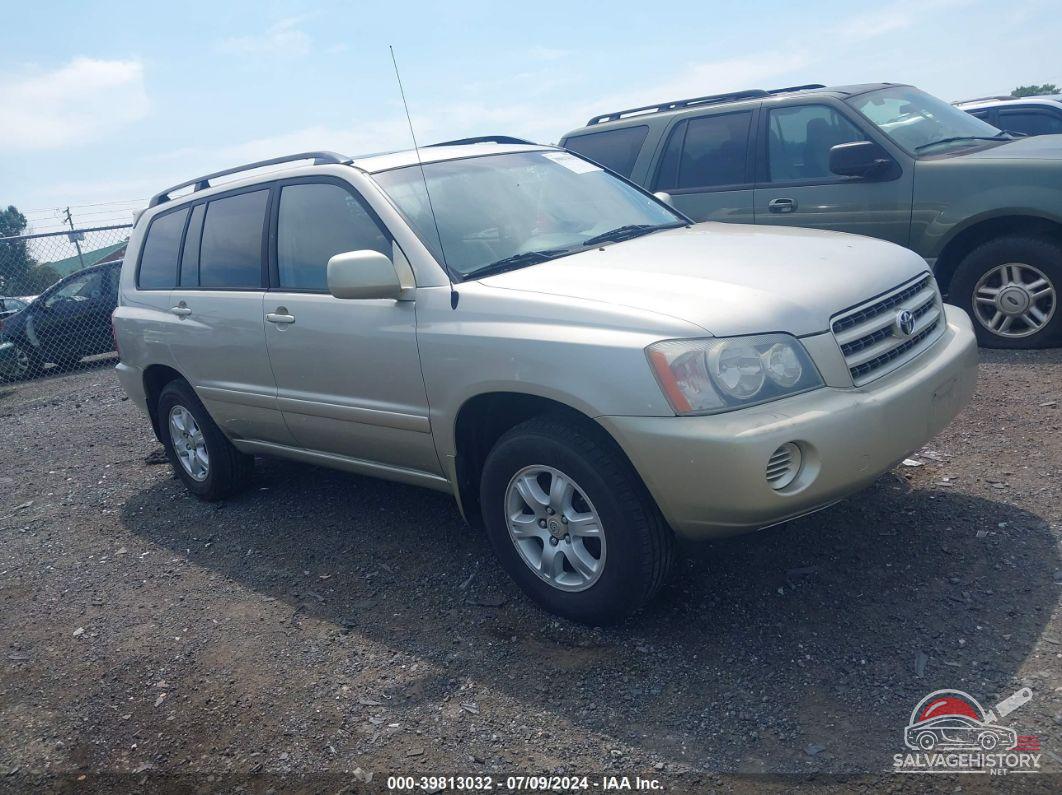 JTEHF21A530098768 2003 TOYOTA HIGHLANDER photo no. 9