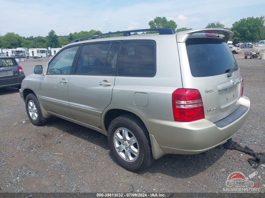 JTEHF21A530098768 2003 TOYOTA HIGHLANDER photo no. 3