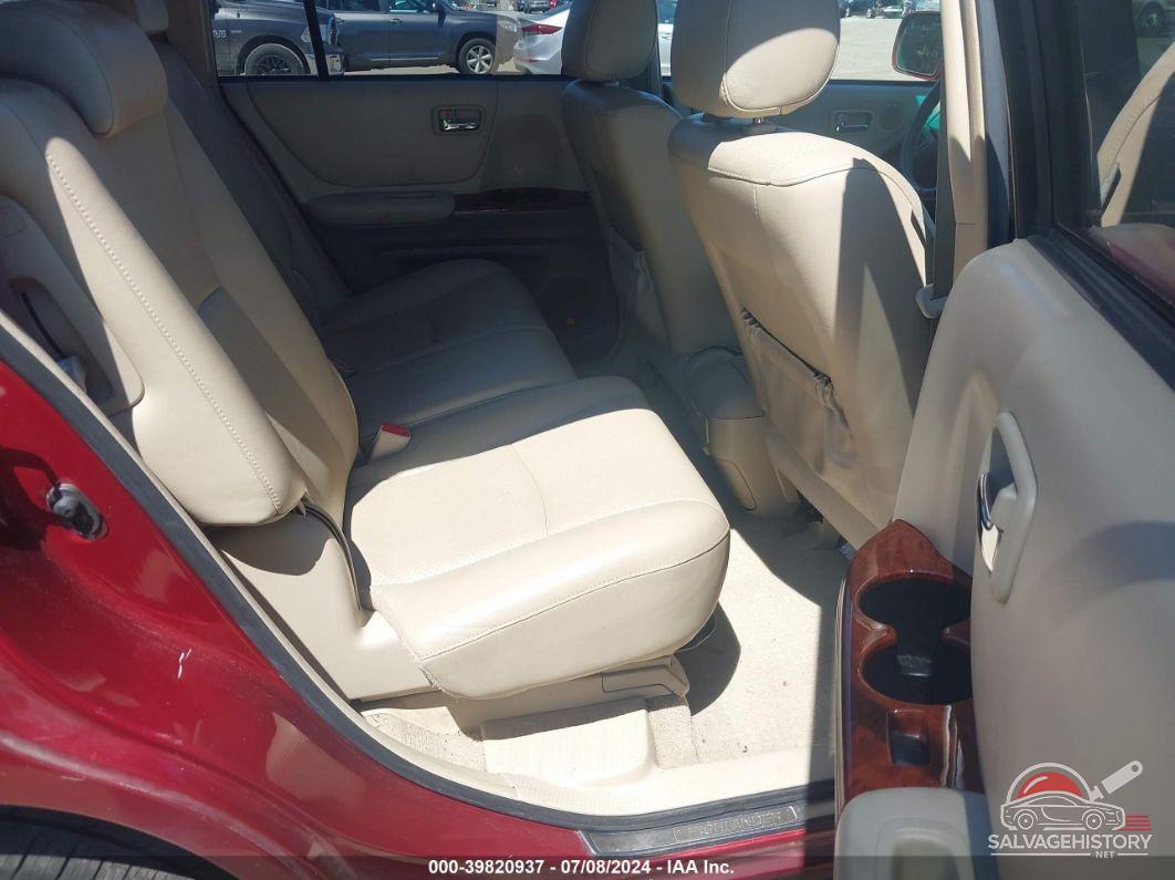 JTEEP21AX40062172 2004 TOYOTA HIGHLANDER photo no. 8