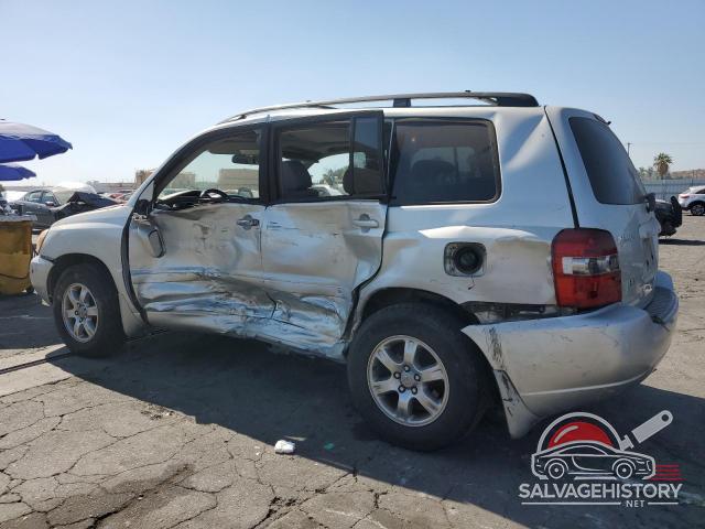 JTEDP21A350051382 2005 TOYOTA HIGHLANDER photo no. 2