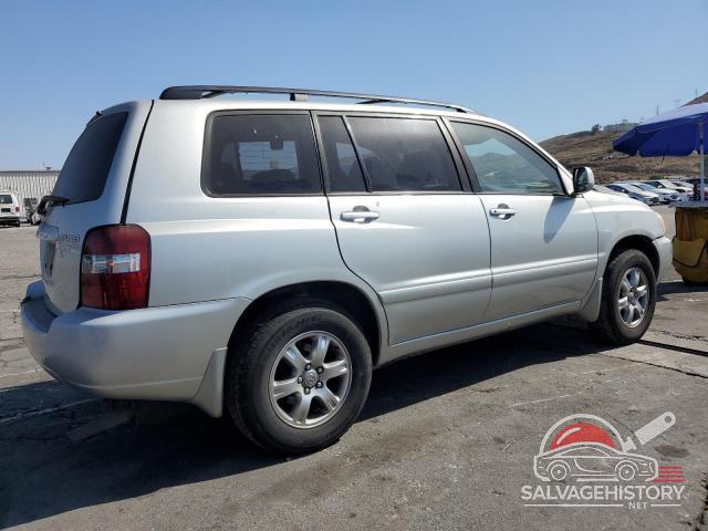 JTEDP21A350051382 2005 TOYOTA HIGHLANDER photo no. 3