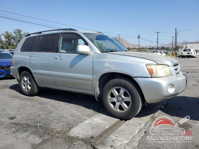 JTEDP21A350051382 2005 TOYOTA HIGHLANDER photo no. 4