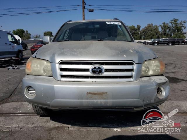 JTEDP21A350051382 2005 TOYOTA HIGHLANDER photo no. 5