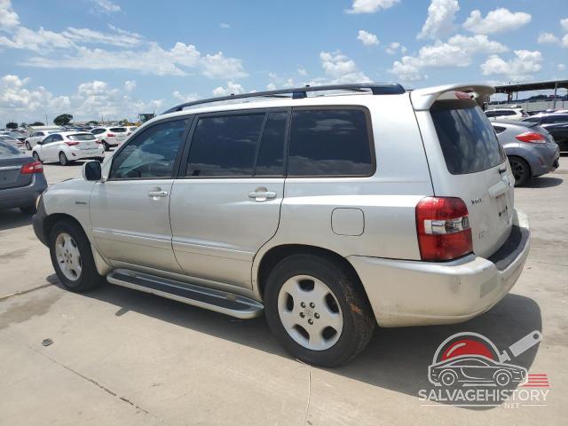 JTEDP21A550062447 2005 TOYOTA HIGHLANDER photo no. 2