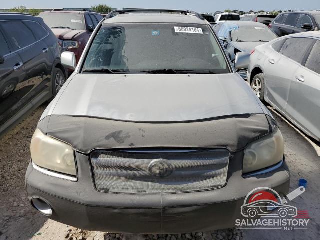 JTEDP21A550062447 2005 TOYOTA HIGHLANDER photo no. 5