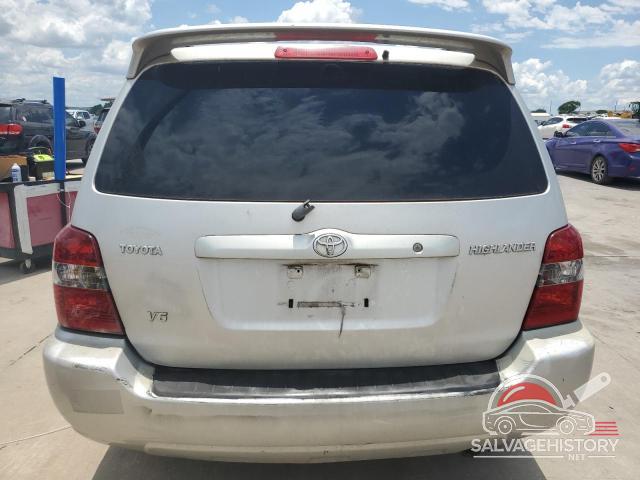 JTEDP21A550062447 2005 TOYOTA HIGHLANDER photo no. 6