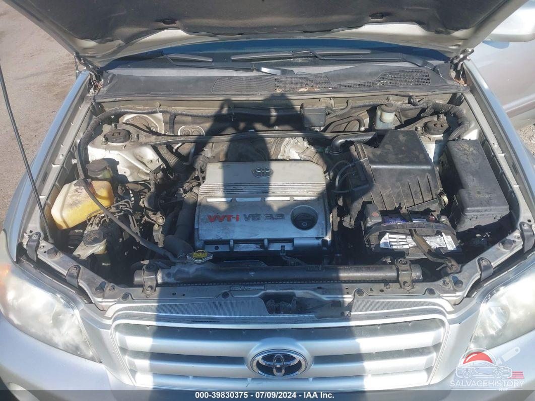 JTEDP21AX50068647 2005 TOYOTA HIGHLANDER photo no. 10