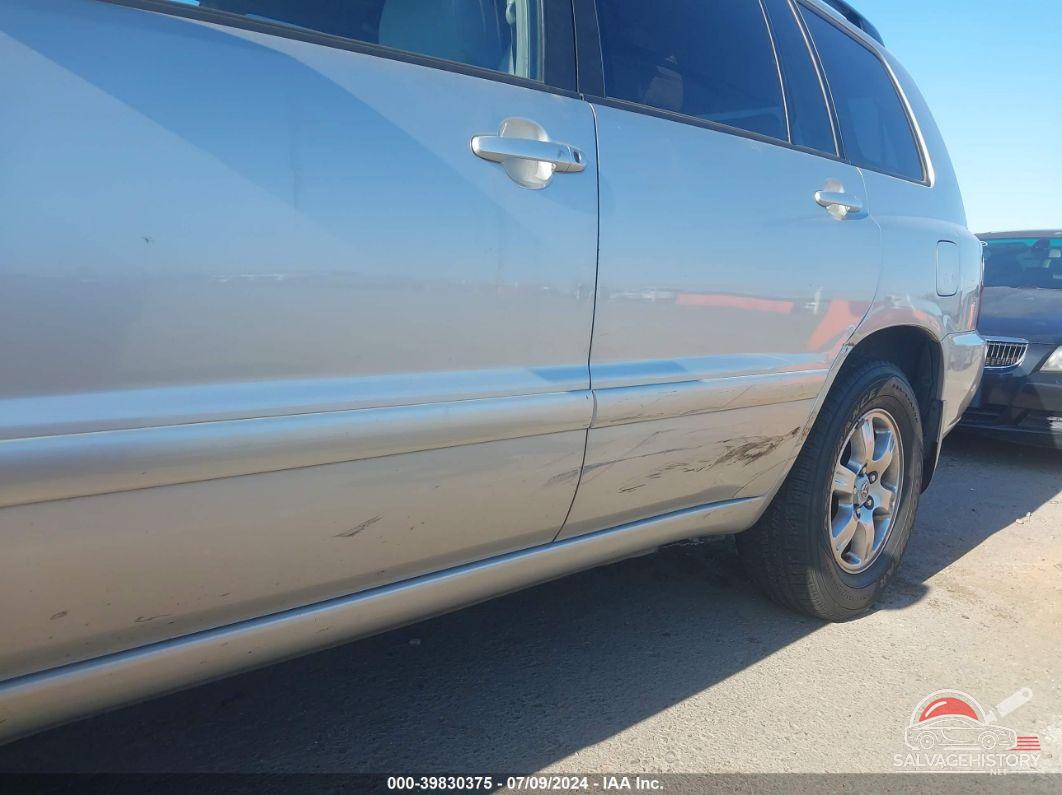 JTEDP21AX50068647 2005 TOYOTA HIGHLANDER photo no. 6