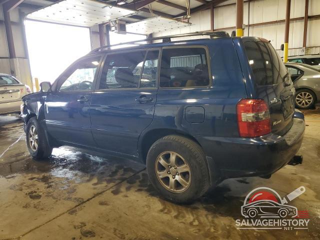 JTEEP21A450129155 2005 TOYOTA HIGHLANDER photo no. 2
