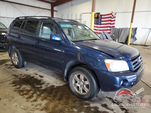 JTEEP21A450129155 2005 TOYOTA HIGHLANDER photo no. 4