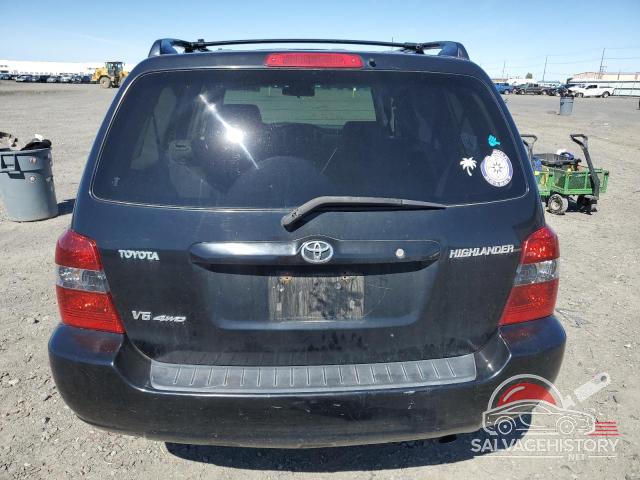 JTEEP21A550080144 2005 TOYOTA HIGHLANDER photo no. 6