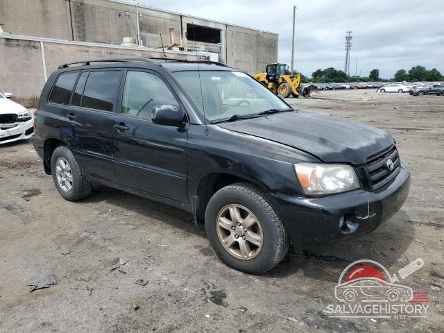 JTEEP21A550096568 2005 TOYOTA HIGHLANDER photo no. 4
