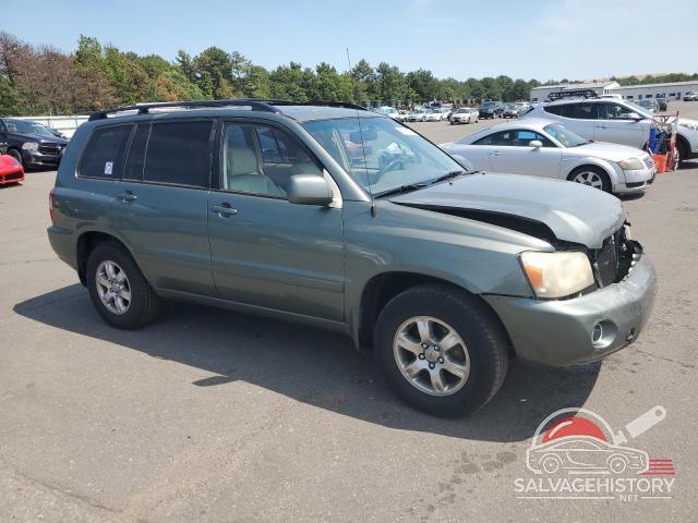 JTEEP21A950100086 2005 TOYOTA HIGHLANDER photo no. 4