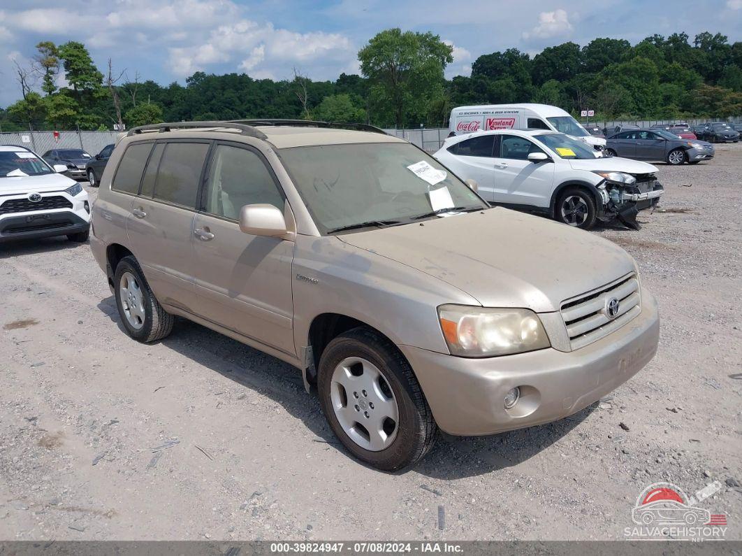 JTEEP21A950130110 2005 TOYOTA HIGHLANDER photo no. 5