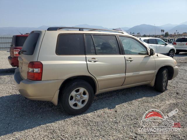 JTEGD21A150119216 2005 TOYOTA HIGHLANDER photo no. 3