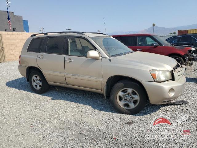 JTEGD21A150119216 2005 TOYOTA HIGHLANDER photo no. 4