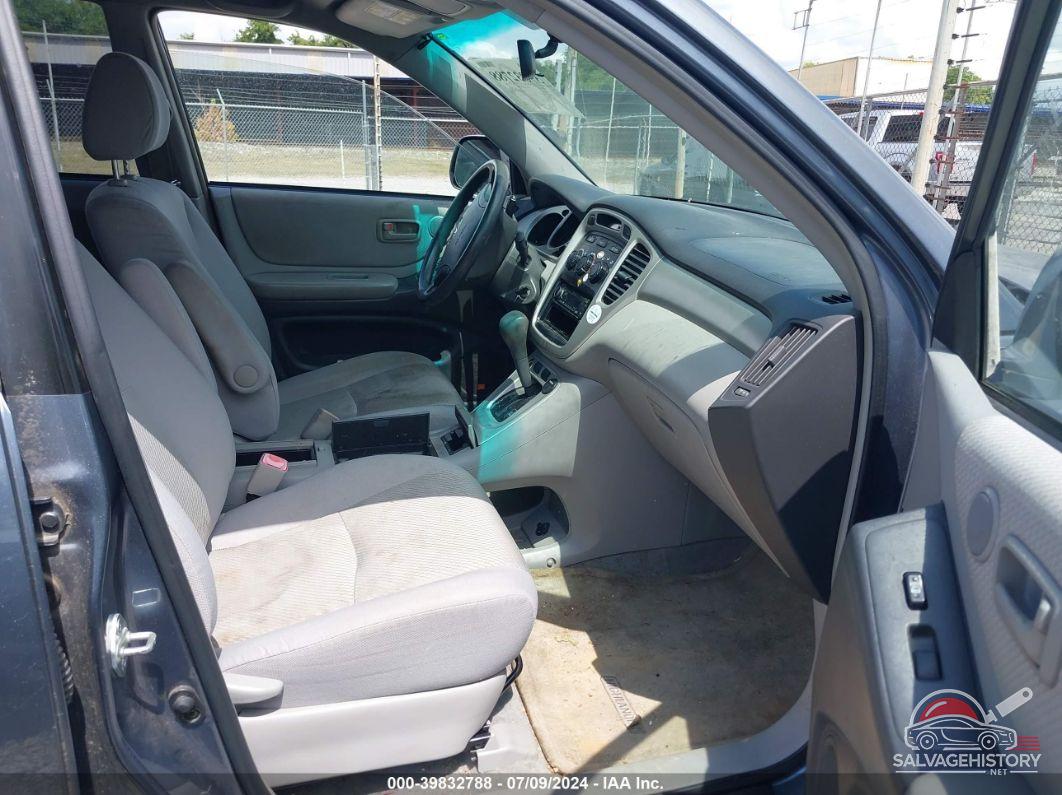 JTEGP21A950063730 2005 TOYOTA HIGHLANDER photo no. 5