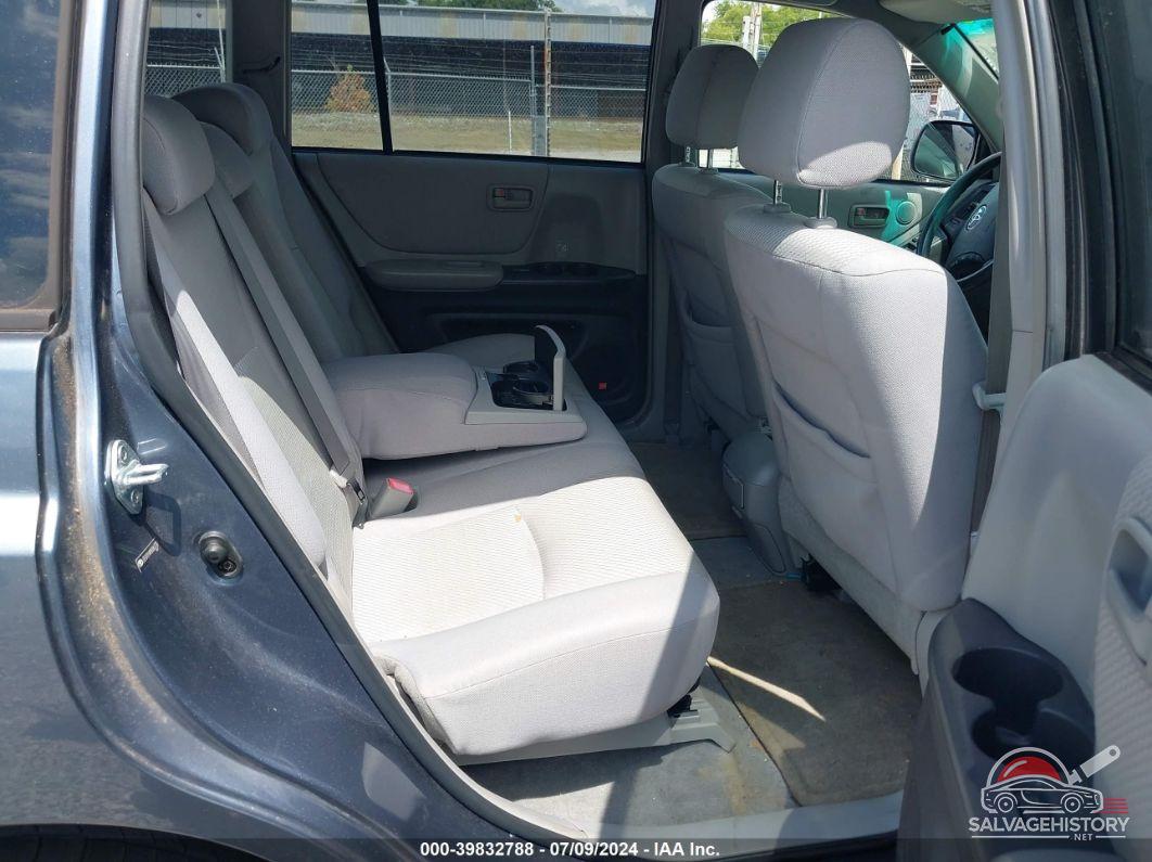 JTEGP21A950063730 2005 TOYOTA HIGHLANDER photo no. 8