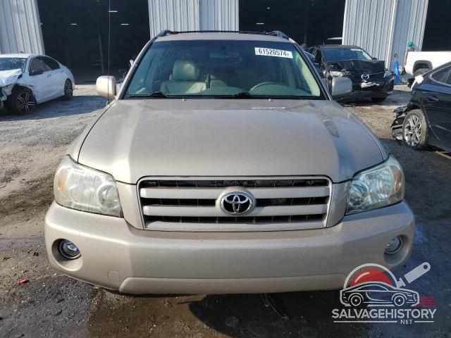 JTEDD21A560148769 2006 TOYOTA HIGHLANDER photo no. 5
