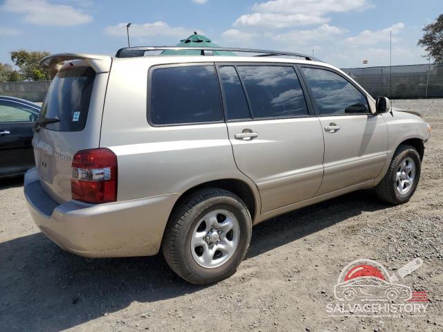 JTEGD21A260147947 2006 TOYOTA HIGHLANDER photo no. 3