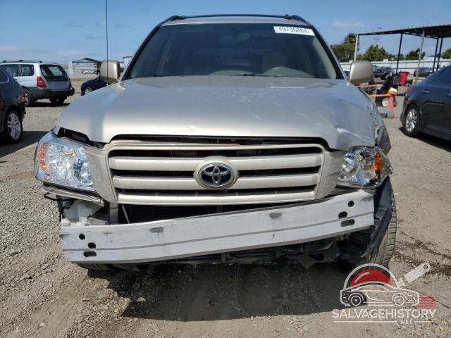 JTEGD21A260147947 2006 TOYOTA HIGHLANDER photo no. 5