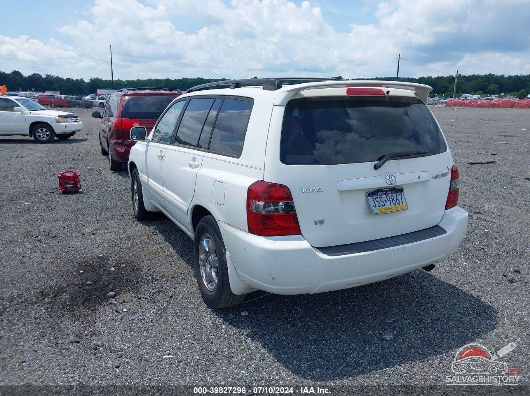 JTEDP21A570142138 2007 TOYOTA HIGHLANDER photo no. 3