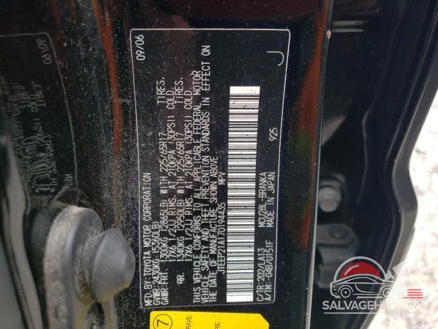 JTEEP21A170194435 2007 TOYOTA HIGHLANDER photo no. 13