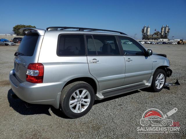 JTEEW21A570040488 2007 TOYOTA HIGHLANDER photo no. 3
