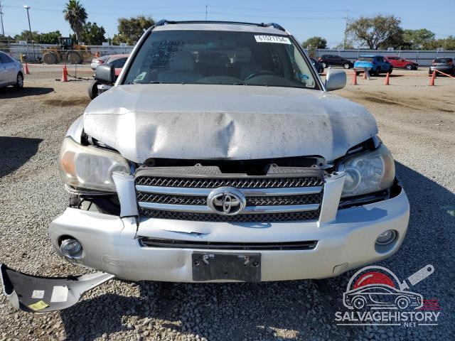 JTEEW21A570040488 2007 TOYOTA HIGHLANDER photo no. 5